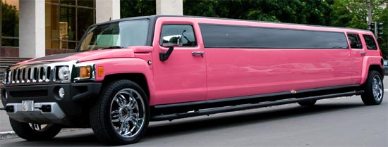 Banbury Limo Hire| Pink Hummer Limo Banbury