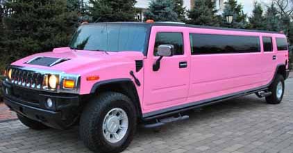 Pink Hummer Limo Hire Bedford