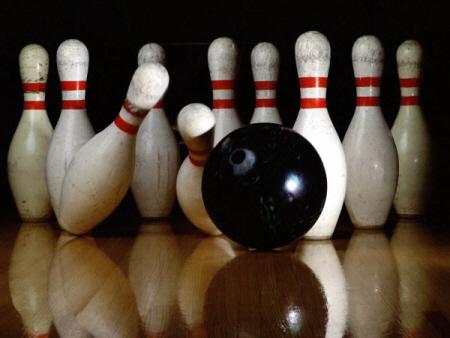 garden 10 pin bowling
