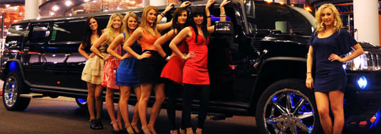 girl night out limousine