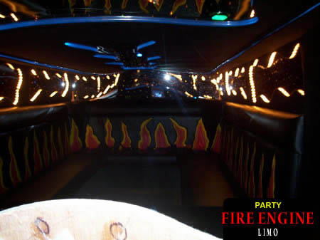 Fire Engine Limo  | Fire Engine Limousine
