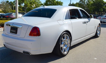 Rolls Royce Ghost Wedding Hire
