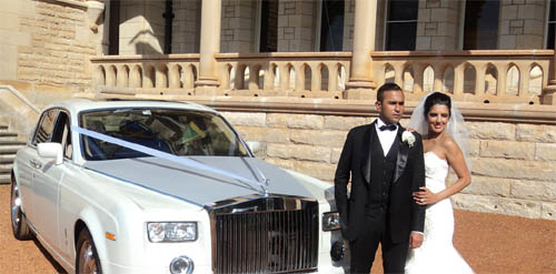 Warwick Rolls Royce Phantom Wedding Car Hire