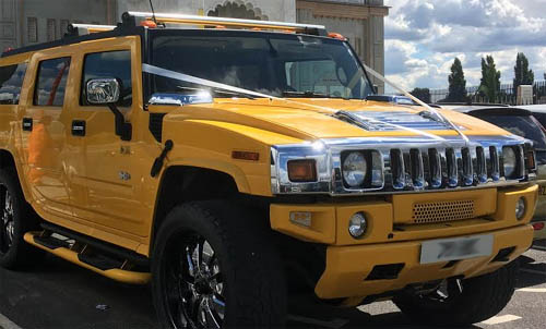 Hummer Limousine in Burton On Trent