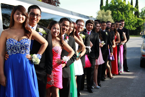 School Prom Limos Midlands