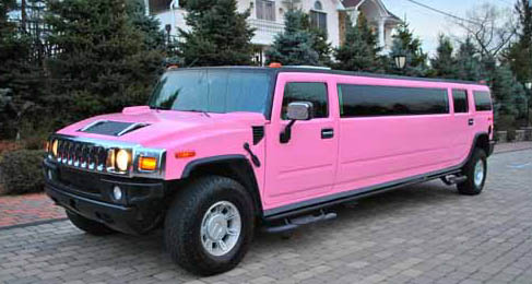 Pink Hummer Limo Oxford