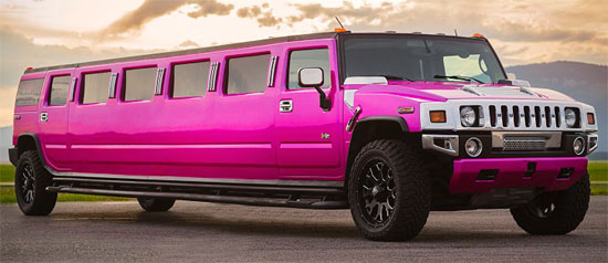 Cambridge Limo Hire | Pink Hummer Limousine Cambridge