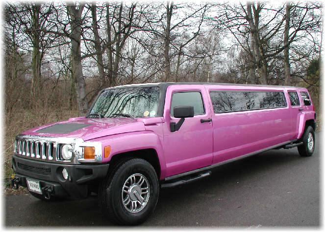 Dudley Pink Limo Hire