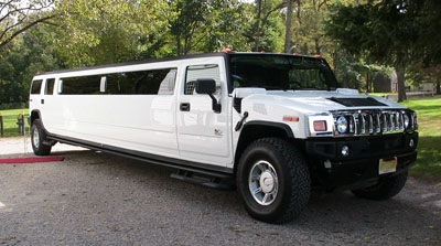 White 16 Seater Limo Hire