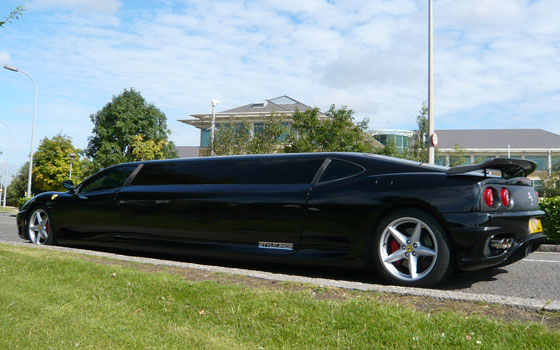 Loughborough Black Limo Hire