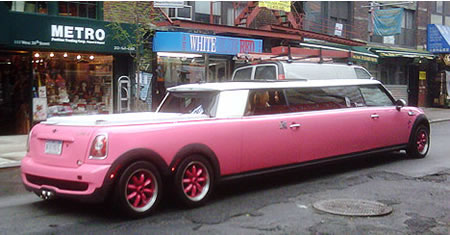 Loughborough Pink Limo Hire