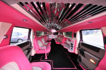 Leamington Spa Pink Limo Hire