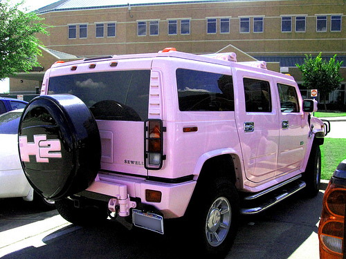 Nottingham Pink Hummer Limo Hire