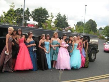 School Prom Hummer Limo Hire