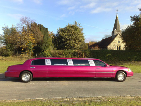 Stafford Pink Limo Hire Stafford Pink Limo Hire