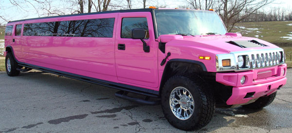 Stevenage Pink Limo Hire