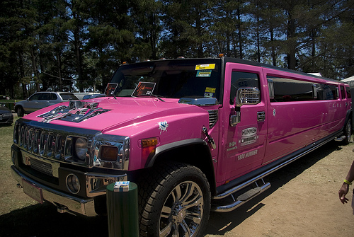 Telford Pink Limo Hire