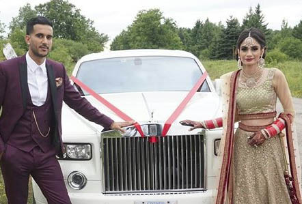 Rolls Royce Phantom Wedding Hire