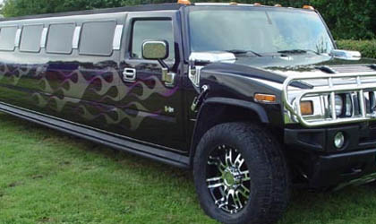 Black H2 Limo