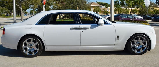 ROLLS ROYCE GHOST CAR HIRE 