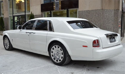 Wedding Hire Rolls Royce Phantom