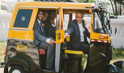 Tuk Tuk Hire Wedding