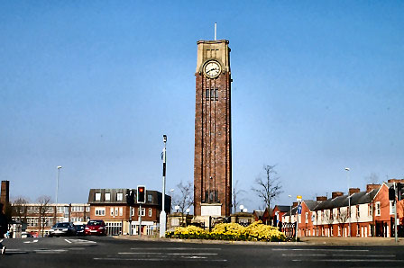 Coalville, clock tower