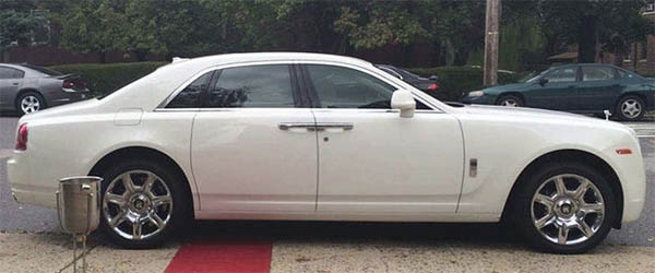 Nottingham Rolls Royce Ghost Wedding Car Hire