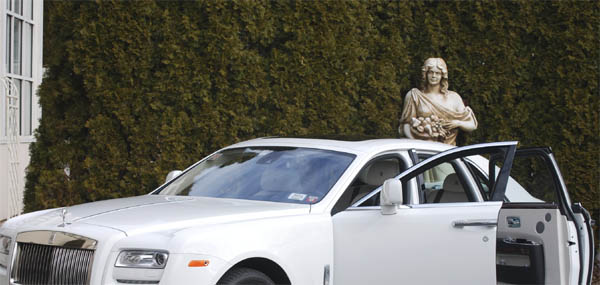Rugby Rolls Royce Ghost Wedding Car Hire